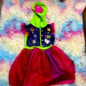 JoJo Siwa dress with hood